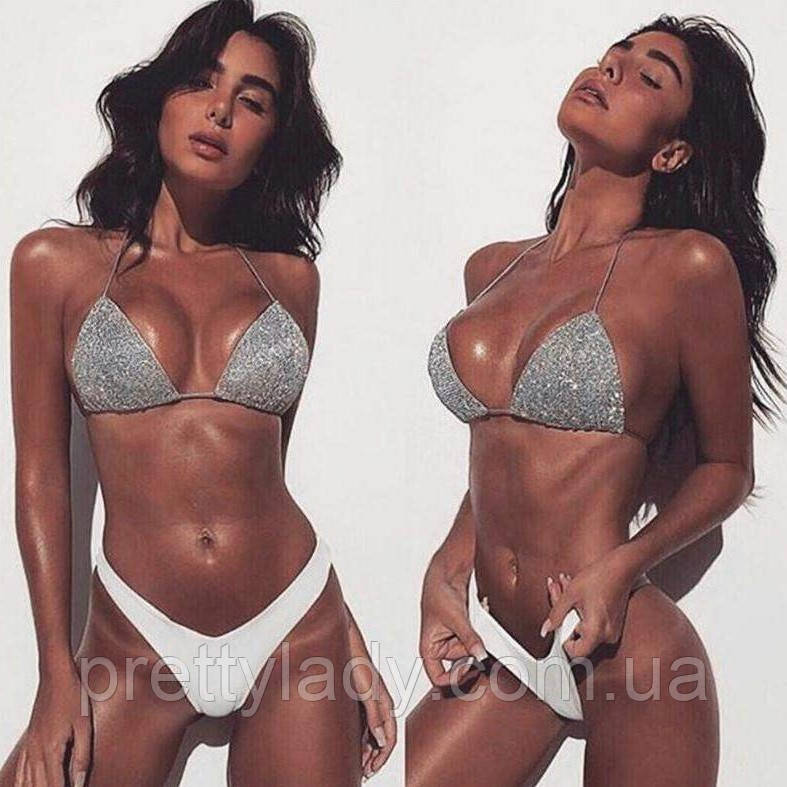 Купальник роздільний Flash з люрексом, фото 1