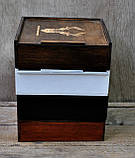 Дерев'яне паковання для світлин 15*20 і флешки, фото 4