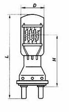 Лампа КГК