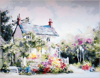 Картина за номерами Babylon Казковий будиночок	MS615 40 х 50 см