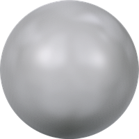 Напів-перли гарячою клейовою фіксації (HOTFIX) 2080/4 Light Grey Pearl (упаковка 1440 шт) 10ss