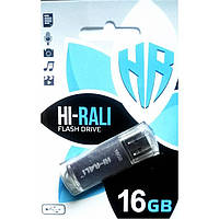 Hi-Rali 16 GB USB Rocket series Silver HI-16GBVCSL Флеш память