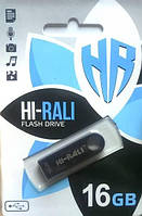 Hi-Rali 16 GB USB Shuttle series Black HI-16GBSHBK Флеш память