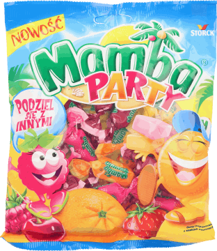 Жувальний цукерки Mamba Party в упаковці, 150гр