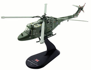 Модель Вертольоти Світу (Amercom) №10. Westland LYNX AH.7 в масштабі 1:72