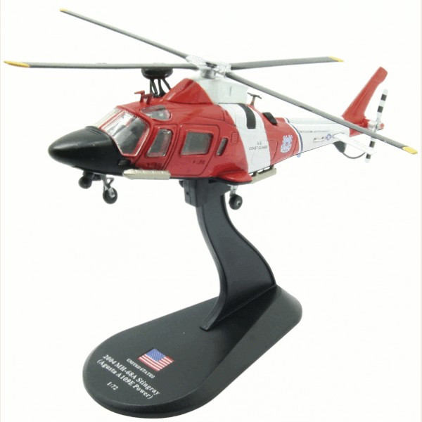 Модель Вертольоти Світу (Amercom) №18. Agusta A109 в масштабі 1:72