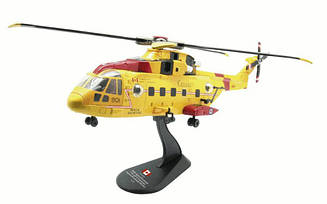 Модель Вертольоти Світу (Amercom) №19. Agusta Westland CH-149 в масштабі 1:72