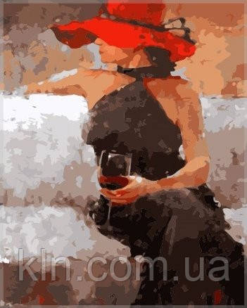 Картина за номерами Babylon З келихом вина	SW026 40 х 50 см, фото 1