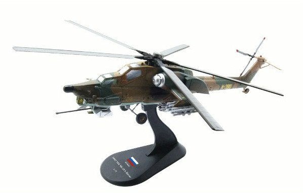 Модель Вертольоти Світу (Amercom) №30. Mil Mi-28 Havoc в масштабі 1:72