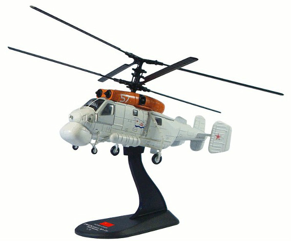 Модель Вертольоти Світу (Amercom) №35. Kamow Ka-25 в масштабі 1:72, фото 1