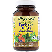 Вітаміни для чоловіків 55+, MegaFood, 60 таблеток