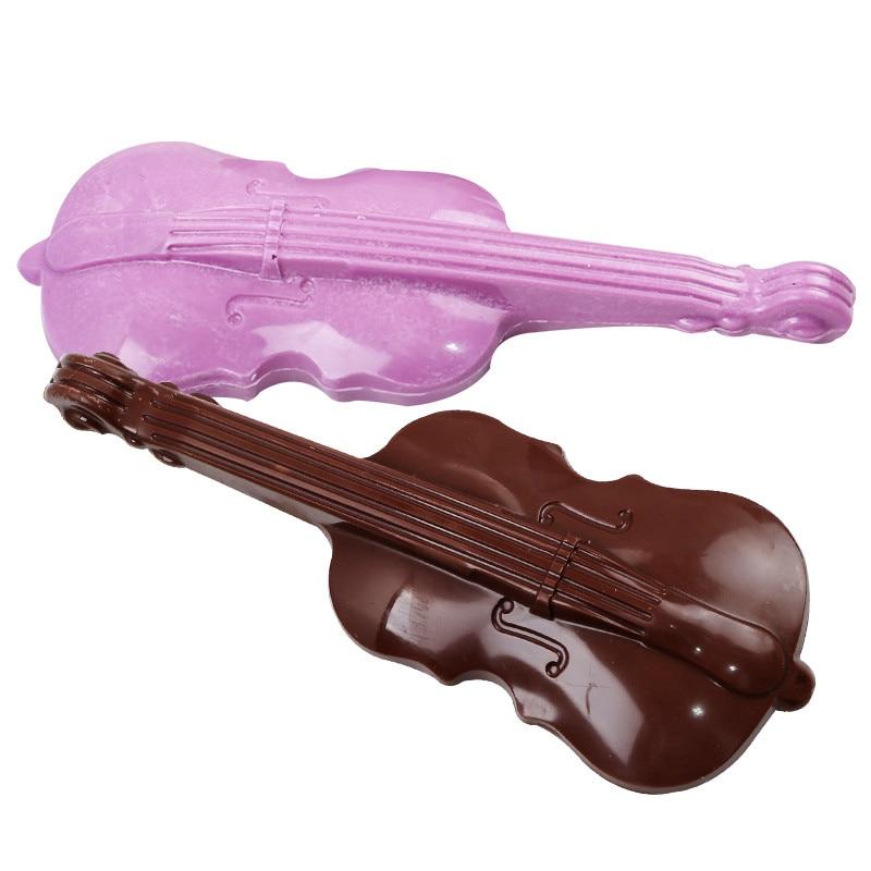Формы для шоколада из поликарбоната "Скрипка", форма 3D для конфет - фото 4 - id-p945007198