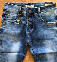 Джинсові штани на хлопчиків оптом, Seagull, 116-146 рр., арт. CSQ-88922, фото 8