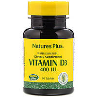 Вітамін D3, nature's Plus, 400 МО, 90 таблеток