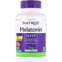 Мелатонин, Natrol, 5 мг, 150 таблеток