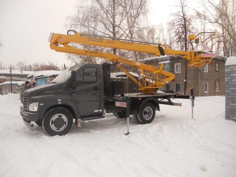 ВС-22Т-01 автогідропідйомник телескопічний (на шасі ГАЗ-NEXT)