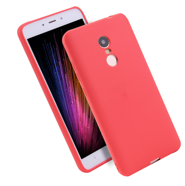 Силіконовий чохол Xiaomi Redmi Note 7 матовий Червоний 1978P