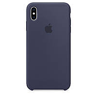 Чохол Silicone Case для iPhone Xs Max Midnight Blue
