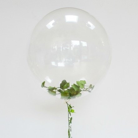 Куля повітряна прозора (щільне латекс) 24" 60 см. deco bubble