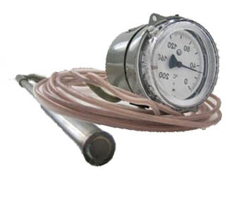Термометр манометричний ТГП-100, ТГП-16cr, фото 1