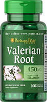 Корінь валеріани Puritan's Pride — Valerian Root 450 мг (100 капсул)