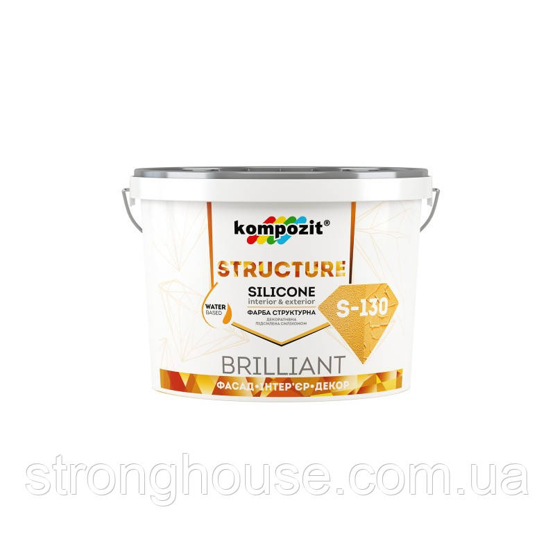 Kompozit S-130 фарба латексна структурна Композит С 130