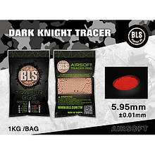 Трасерні кулі BLS PERFECT BB FLUORESCENT TRACER 0.25G RED-1 KG
