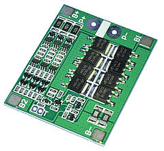 Модуль: контролер заряда BMS 3S (для Li-ion) 25A, Китай