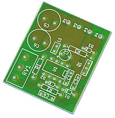 Друкована плата - регулятор потужності 7-35V з ШІМ PCB124 №070 (NE555,IRLZ44)