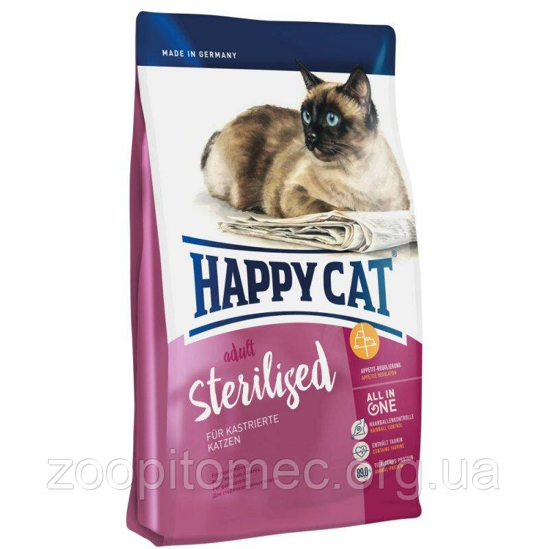 Сухий корм для кішок HAPPY CAT (Хеппі Кет) Adult Sterilised з ягня, 4 кг