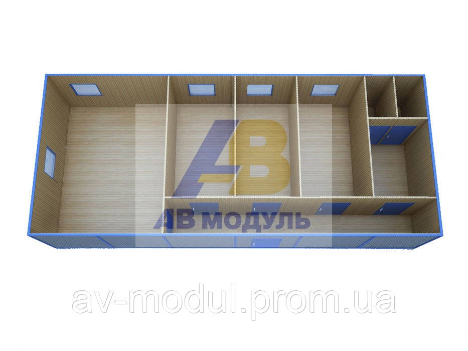Модульний офіс проект ЄВРО-5