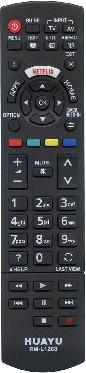 Пульт Panasonic RM-L1268 універсальний