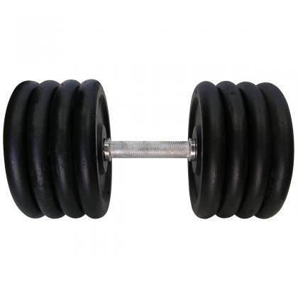 Гантель металева розбірна з покриттям розбірна гантель для тренувань гантель для дому Newt Home 42 кг, фото 3