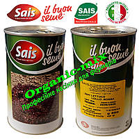 Семена салата Лолло Россо / Lollo Rosso ТМ «Sais» (Италия), банка 500 грамм