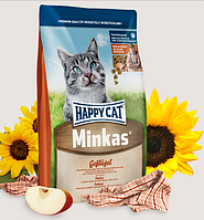 Сухий корм для кішок HAPPY CAT (Хеппі Кет) Minkas Geflugel Sterilised, 10 кг Акція!