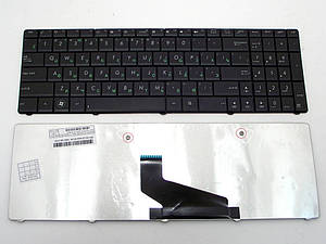Клавіатура для ноутбука ASUS K53U більш кн RU чорна нова