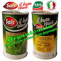 Семена салата Лолло Бионда / Lollo Bionda ТМ «Sais» (Италия), банка 500 грамм