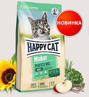Сухий корм для кішок HAPPY CAT (Хеппі Кет) Minkas Mix Мікс (птах, ягня, риба), 1,5 кг
