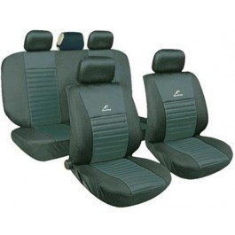 Комплект чохлів на сидіння в салон автомобіля MILEX Tango, Розмір: універсальний, чорно-сині