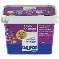 Антикорозійна акрилова емаль AURA Luxpro Remix Anticor