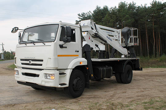 Підйомник мобільний стріловий ПМС-2311-04 (автовишка), фото 2
