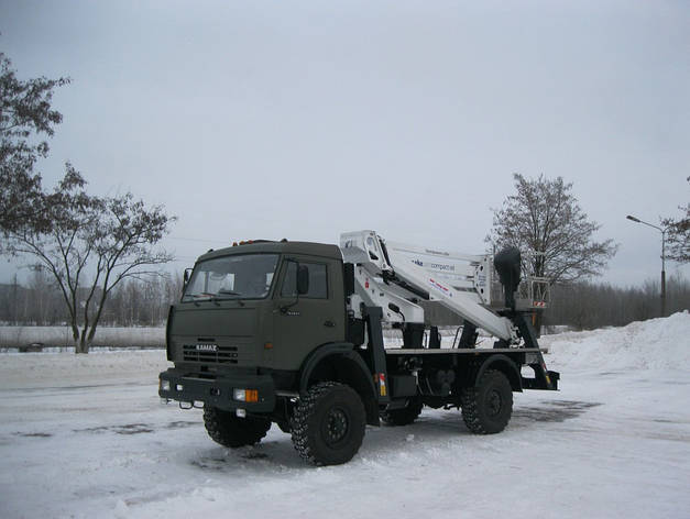 Підйомник мобільний стріловий ПМС-2815-02 (автовишка), фото 2