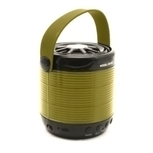 Портативна Bluetooth колонка SPS WS-883, золотиста, фото 1