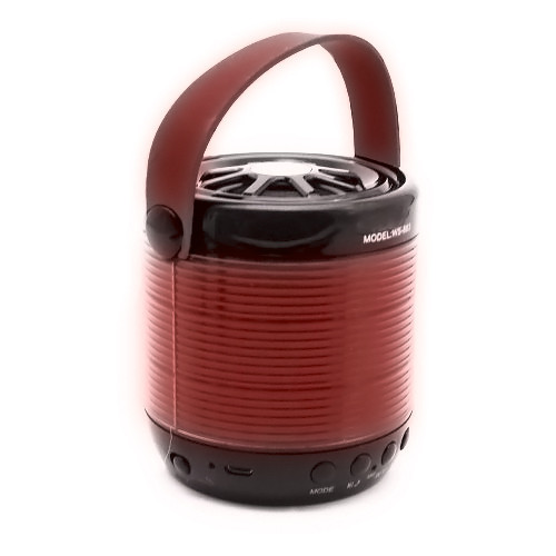 Портативна Bluetooth колонка SPS WS-883, червона, фото 1