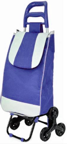 Тачка сумка з потрійним колесом кравчучка Stenson MH-2786 95 см, синя