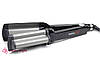 Професійна потрійна плойка турмалін BaByliss BAB2469TTE Ionic 3D Hi-Def Waver 19мм, фото 3