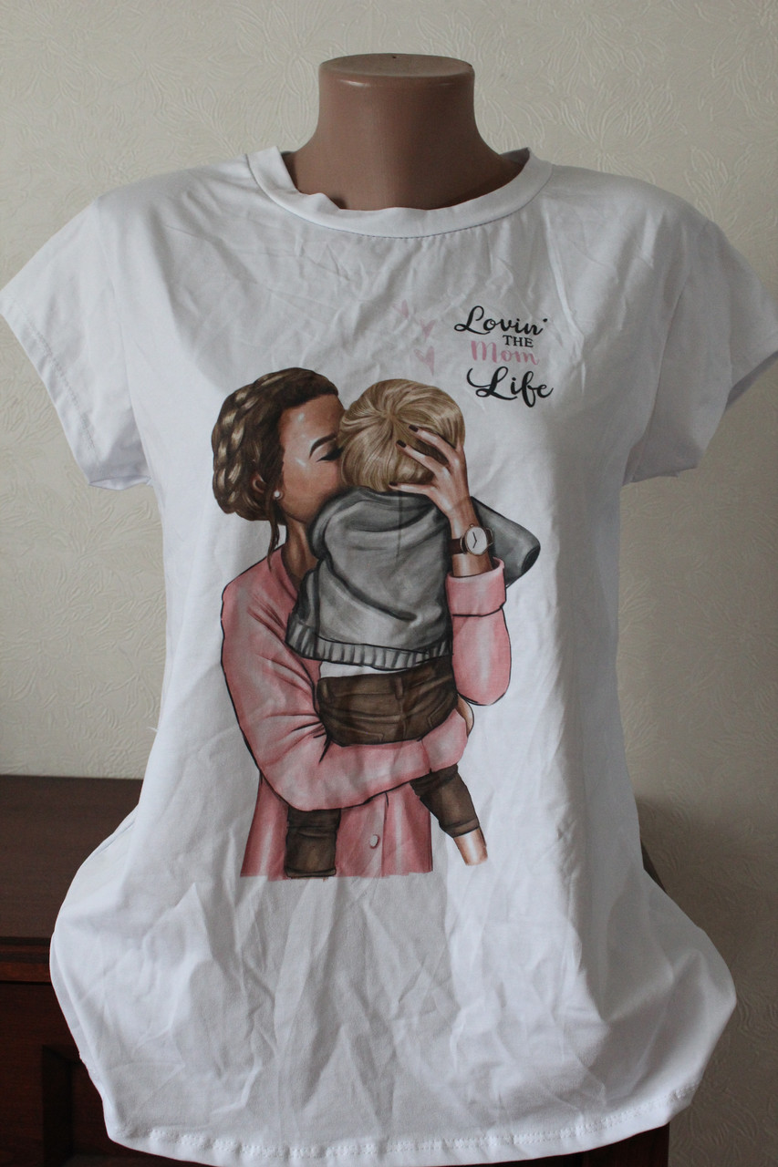 Футболка жіноча з мамою, фото 1