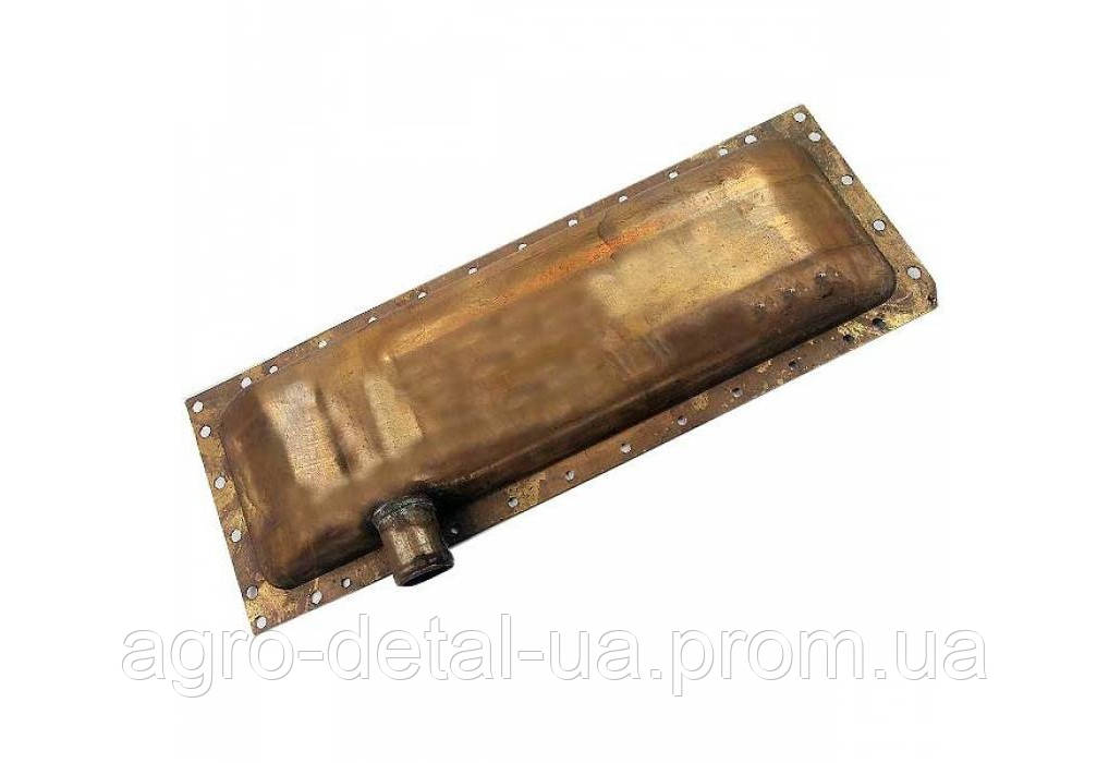Бак 36-1301070 водяного радіатора нижній двигуна Д 65 трактора ЮМЗ 6, фото 1