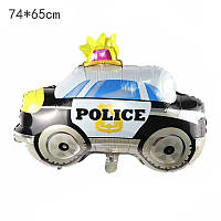 Полицейская машина 70 см шар фольгированный