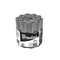 Бордюр для газону Bradas 10см*9м Сірий, OBFGY 0910